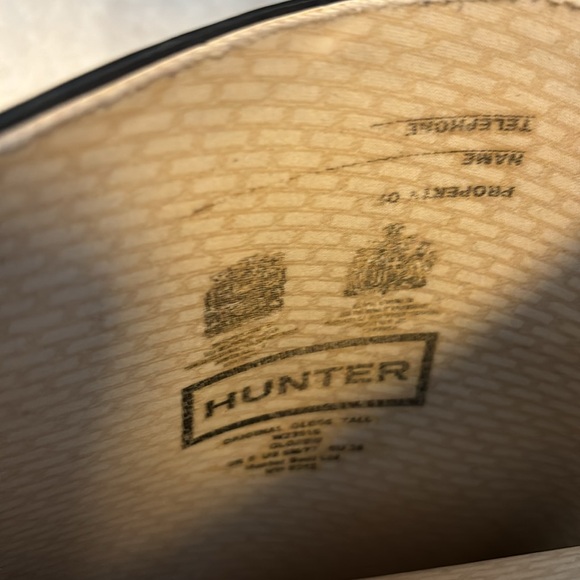 HUNTER Gloss Tall Rain Boots - Picture 6 of 6